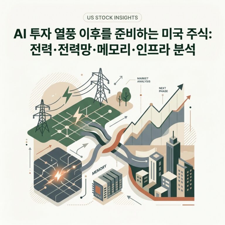 ai thumbnail branding AI 투자 열풍 이후를 준비하는 미국 주식 전력·전력망·메모리·인프라 분석 1787152714