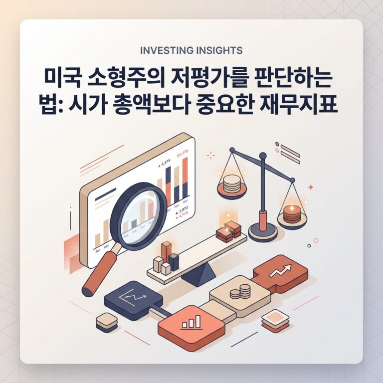 ai thumbnail branding 미국 소형주의 저평가를 판단하는 법 시가총액보다 중요한 재무지표 1787151829