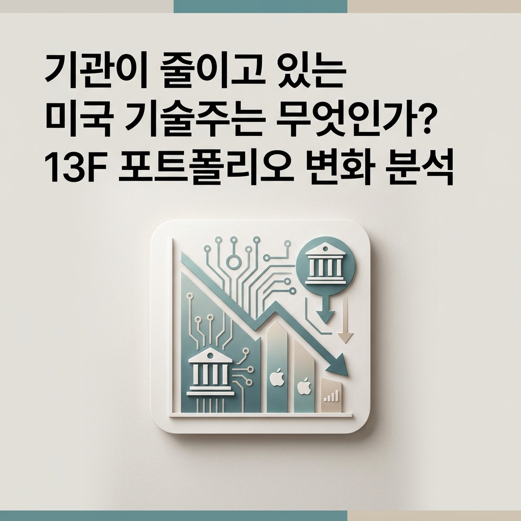 ai thumbnail minimal 기관이 줄이고 있는 미국 기술주는 무엇인가 13F 포트폴리오 변화 분석 1787152244