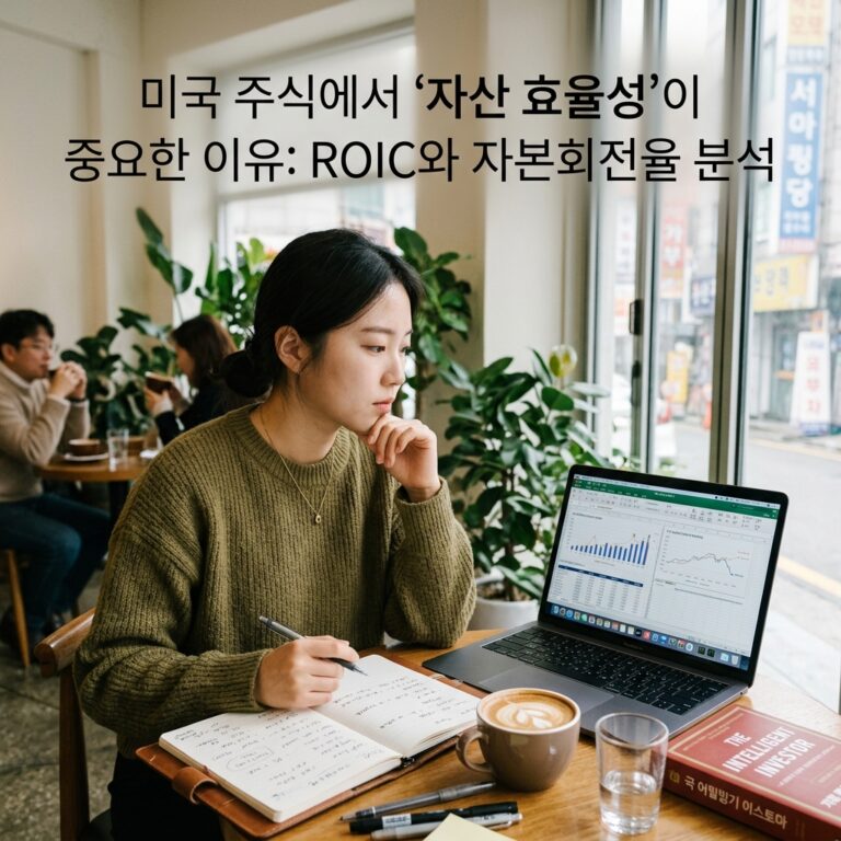 ai thumbnail photography 미국 주식에서 ‘자산 효율성이 중요한 이유 ROIC와 자본회전율 분석 1787494694