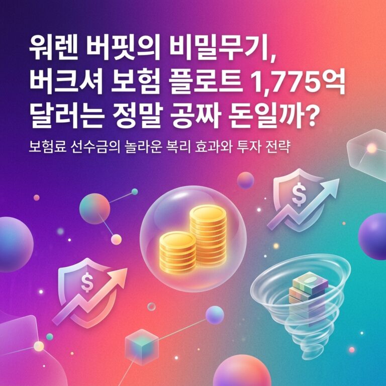 ai thumbnail gradient 워렌 버핏의 비밀무기 버크셔 보험 플로트 1775억 달러는 정말 공짜 돈일까 1790089647
